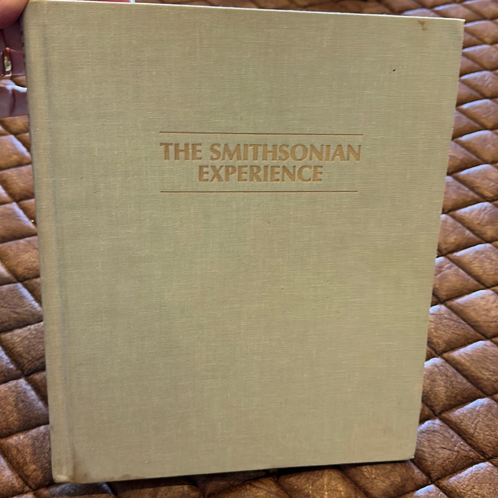 Vintage The Smithsonian Experience Book